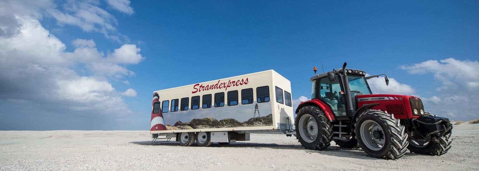 Strandexpress P.S. van Tuinen - VVV Ameland