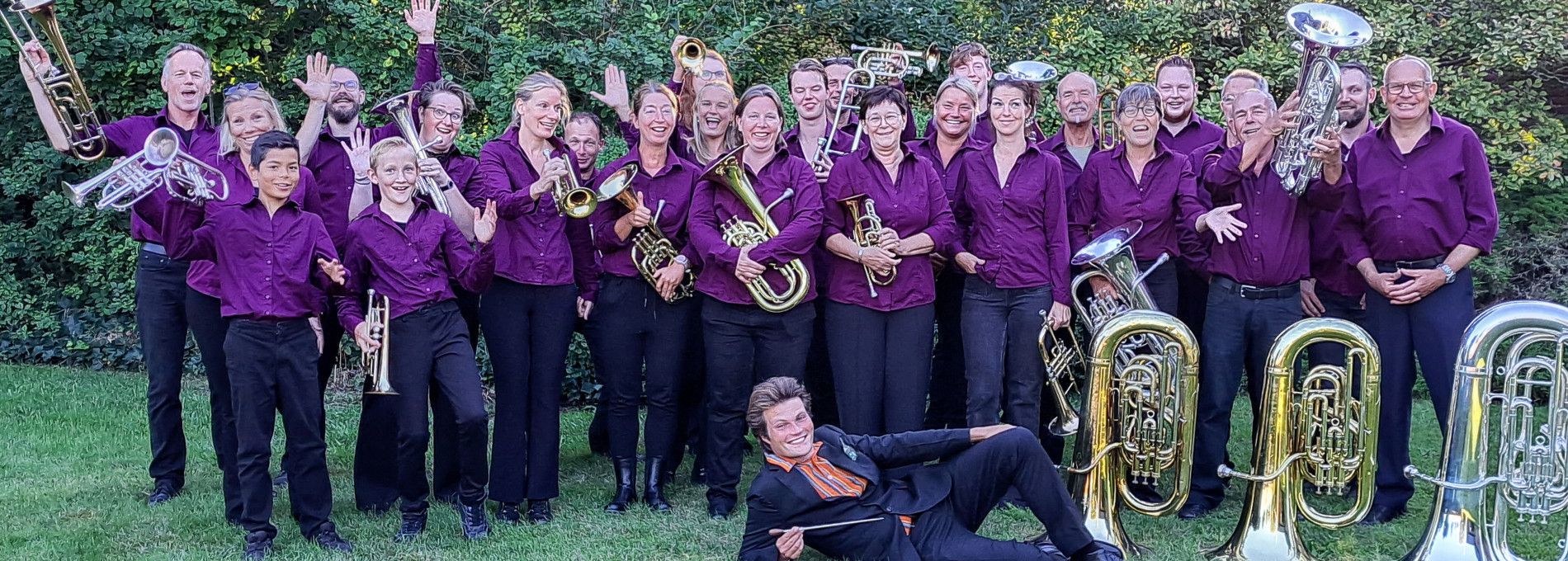 Kunstmonat Konzert Brassband Canite Tuba  - VVV Ameland