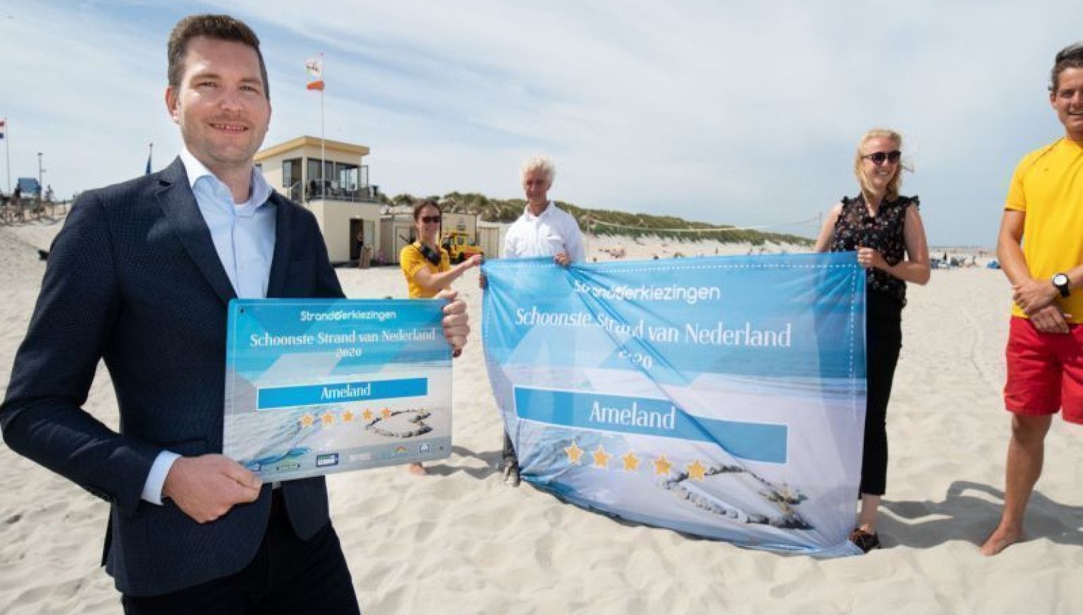 Schoonste strand  - Strandverkiezing - VVV Ameland