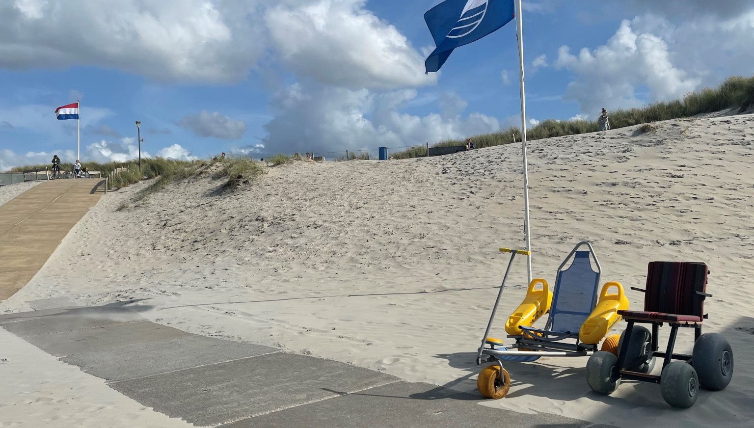 Strandrollstühle - VVV Ameland