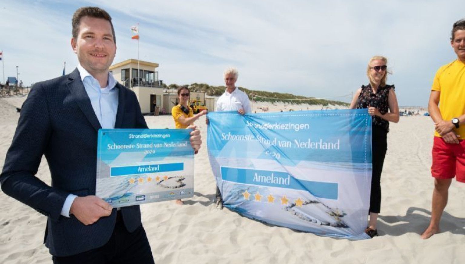 Sauberster Strand - VVV Ameland