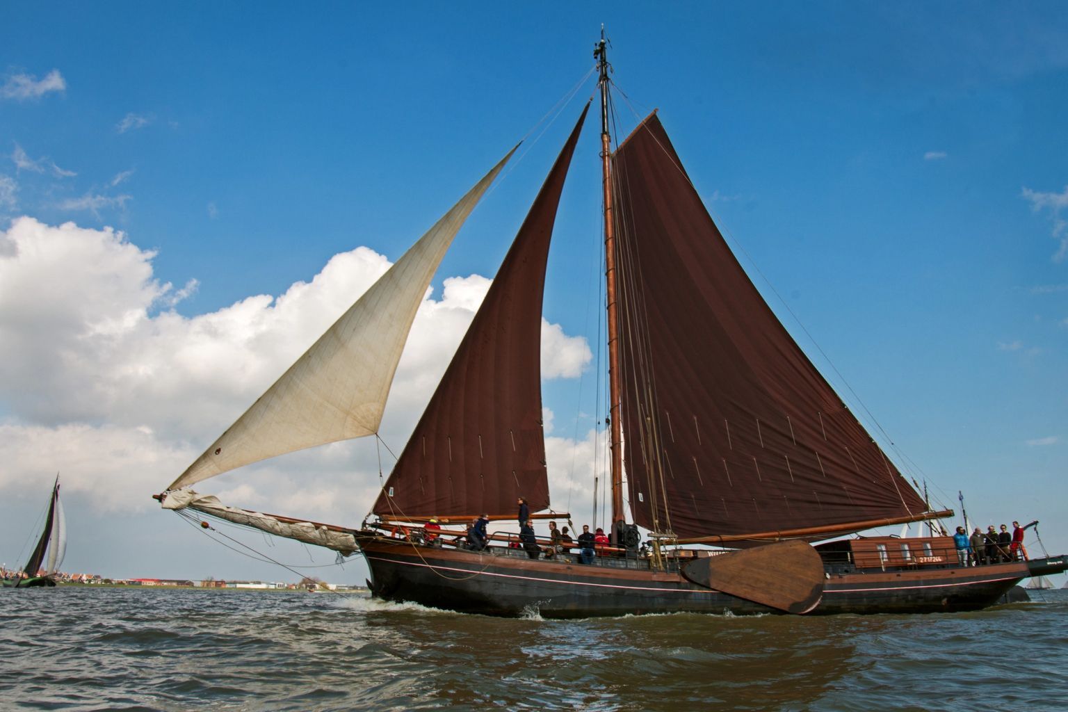 Einzelfahrt nach Schiermonnikoog mit der Willem Jacob