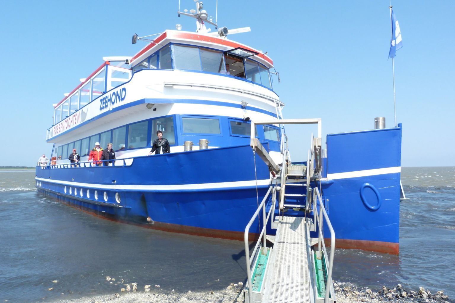 Bootsfahrt zu den Robben und Muschelbank Ms Zeehond