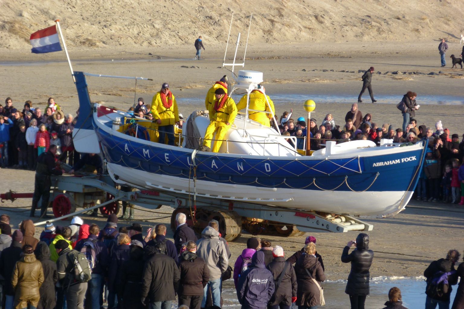 Robbenfahrt und Vorführung Pferderettungsboot