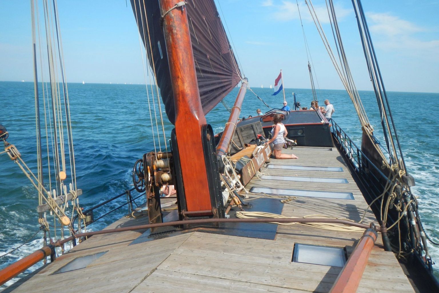 Einzelfahrt nach Terschelling mit der Minerva