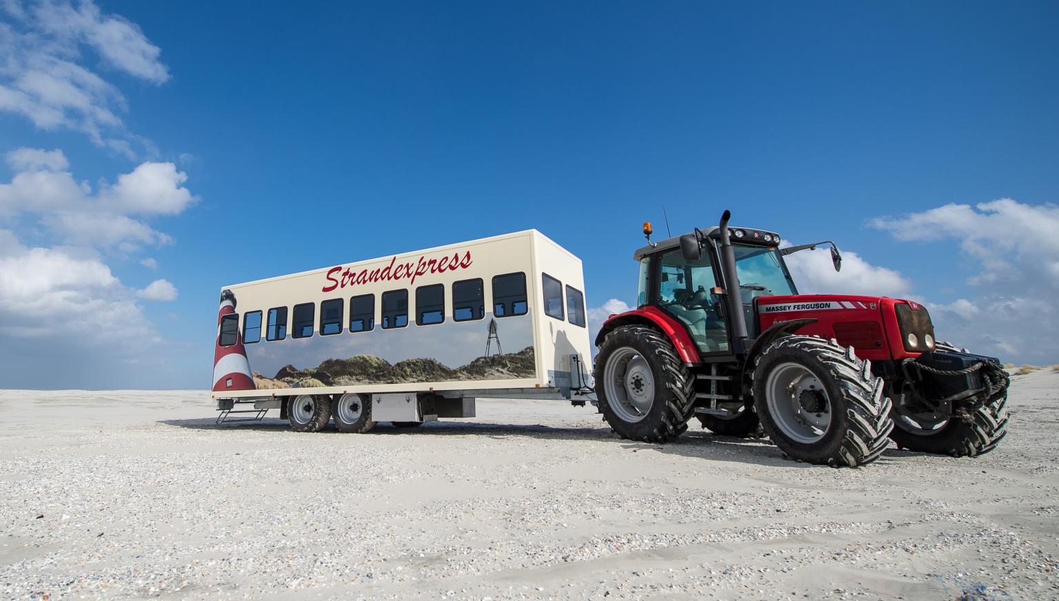 Strandexpress P.S. van Tuinen - VVV Ameland