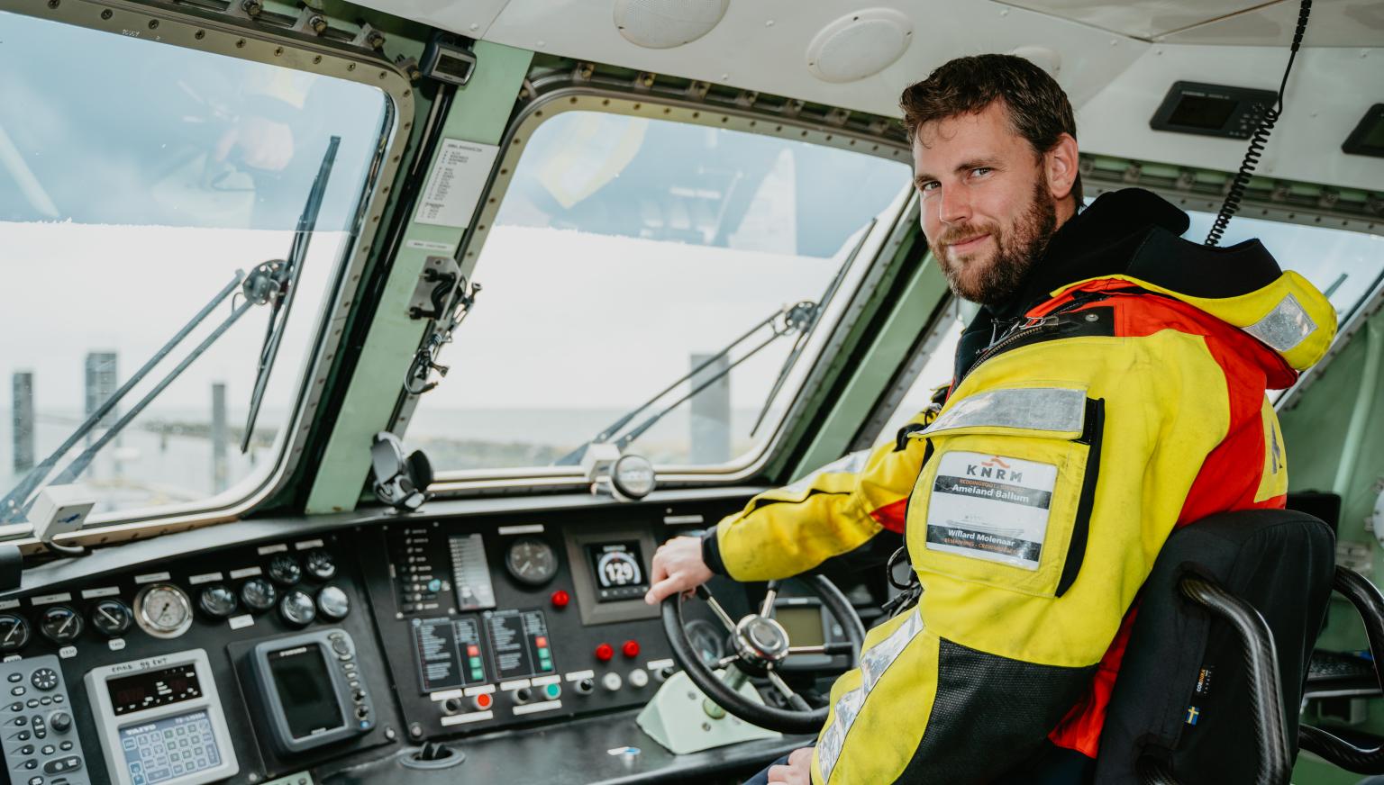 Het verhaal van KNRM beroepsschipper Willard - VVV Ameland