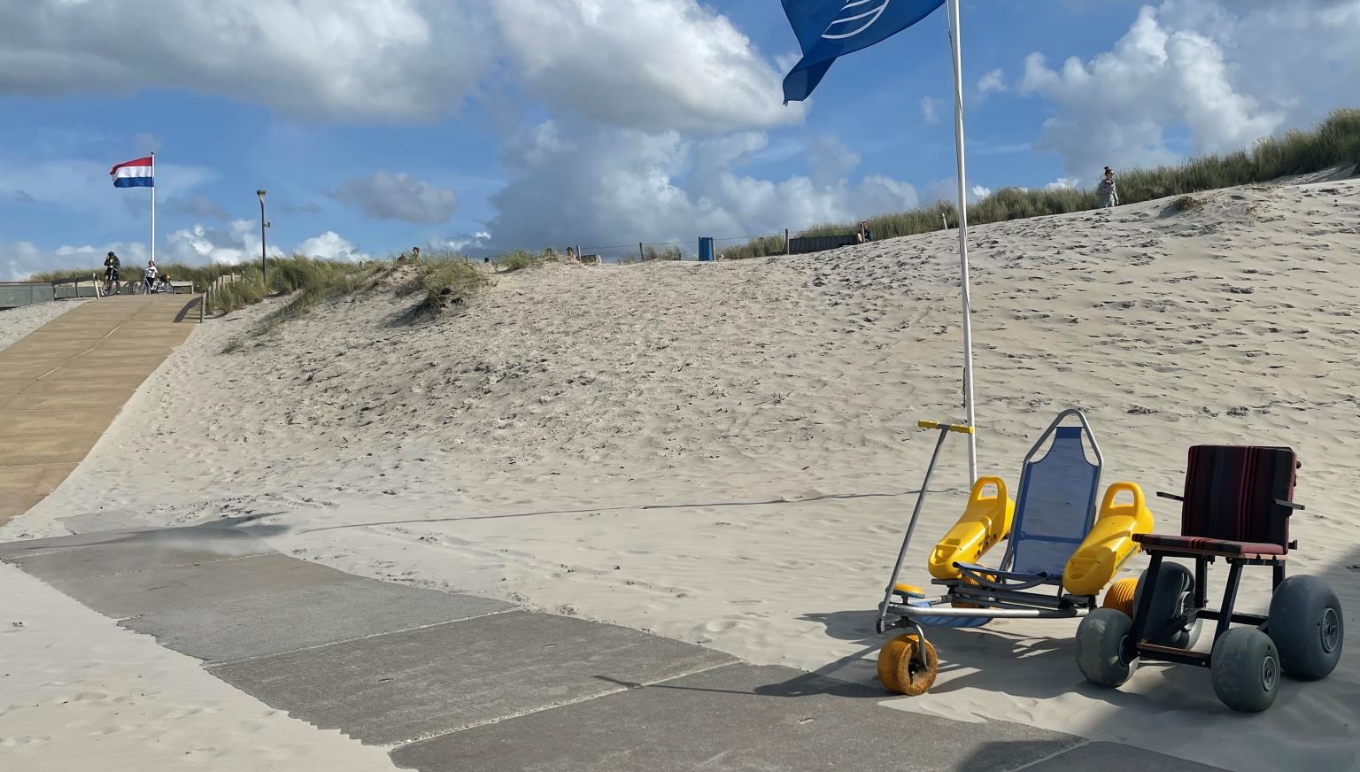 Strandrollstühle - VVV Ameland